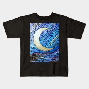 Abstract Moon Kids T-Shirt